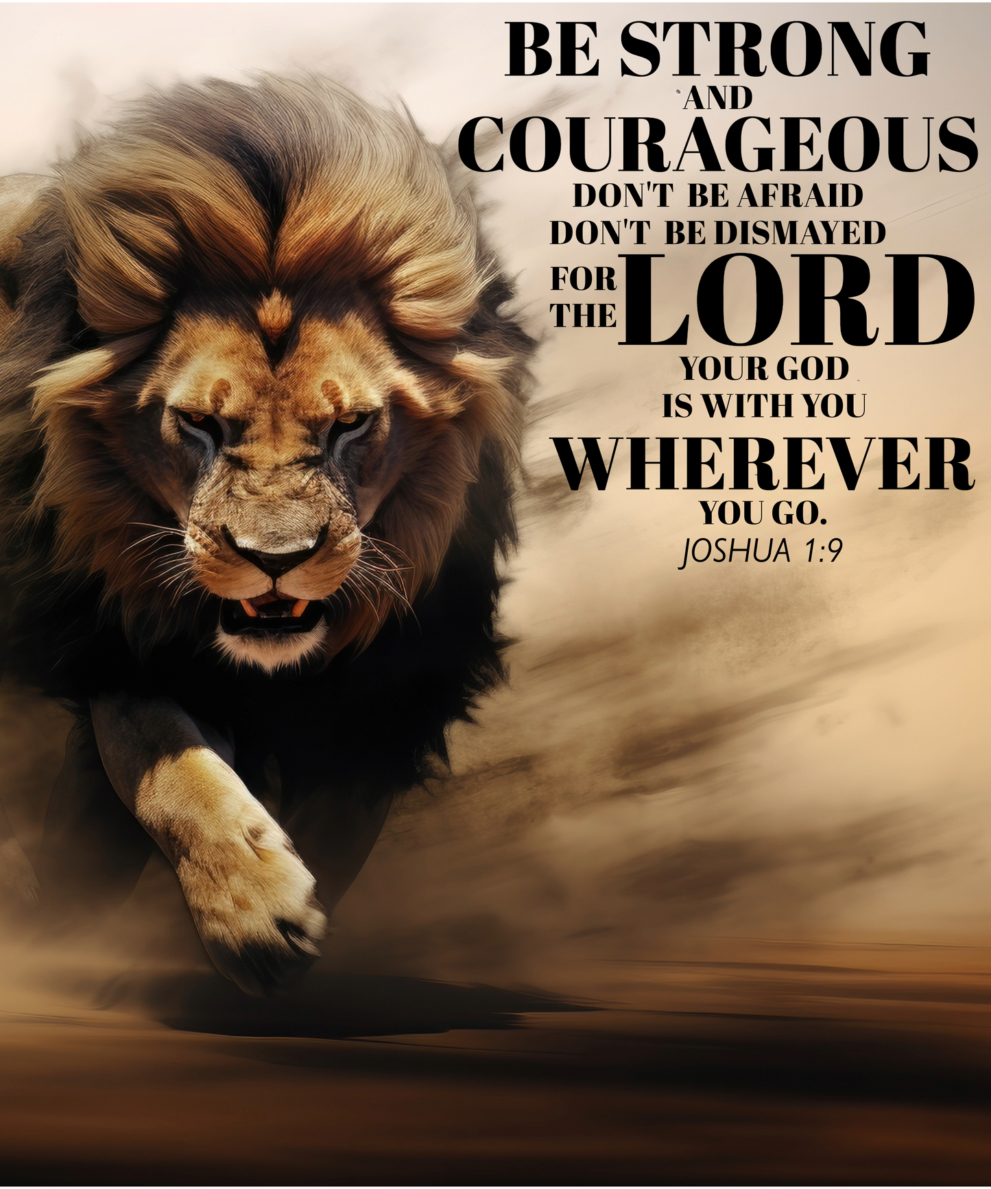 Be Strong and Courageous T-SHIRT