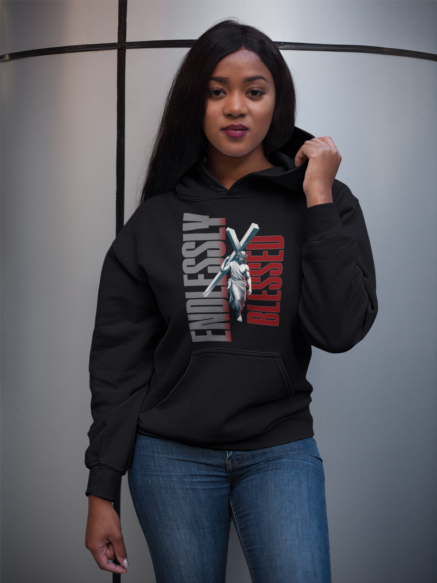 Endlessly Blessed Pick Up Your Cross HOODIE